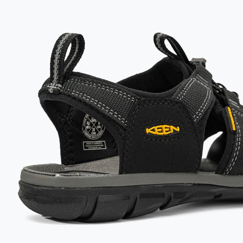 Keen Clearwater CNX vyriški trekingo sandalai juodi 1008660 9