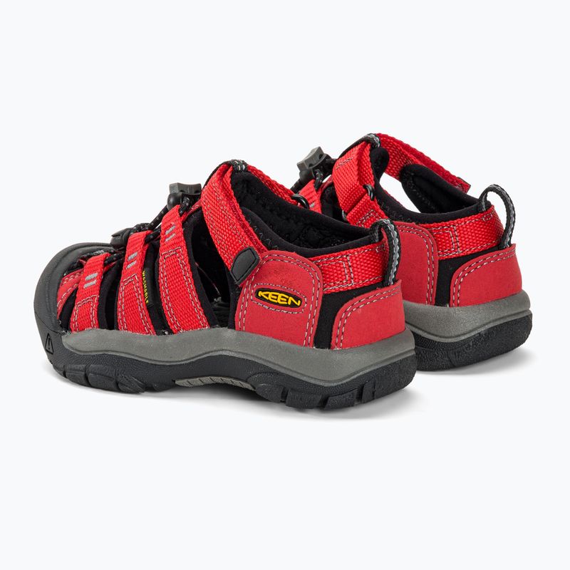Vaikiški sandalai KEEN Newport H2 ribbon red/gargoyle 3