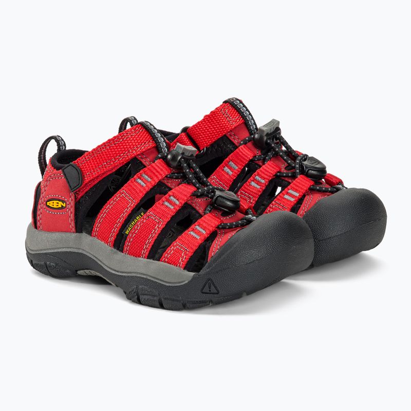 Vaikiški sandalai KEEN Newport H2 ribbon red/gargoyle 4
