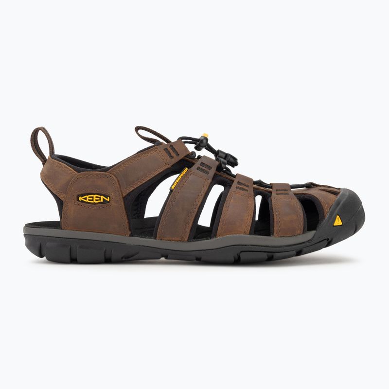 Vyriškos basutės KEEN Clearwater Cnx Leather dark earth/black 2