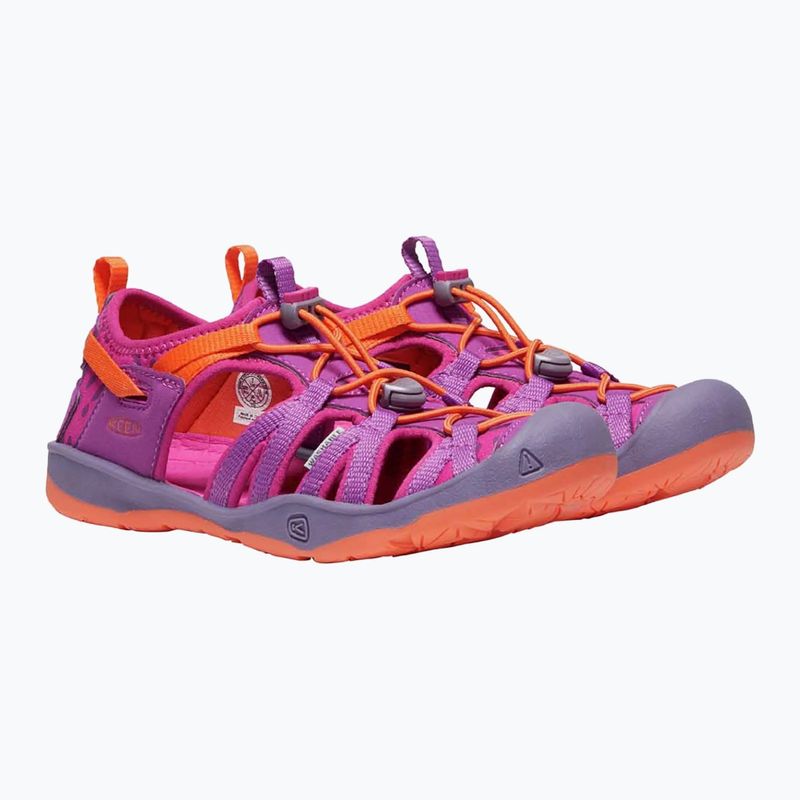 Vaikiški žygio sandalai KEEN Moxie purple wine/nasturtium 9