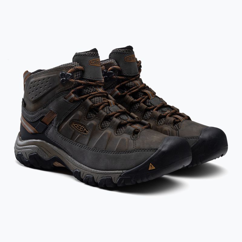 Vyriški trekingo batai KEEN Targhee III Mid black olive 1017787 5