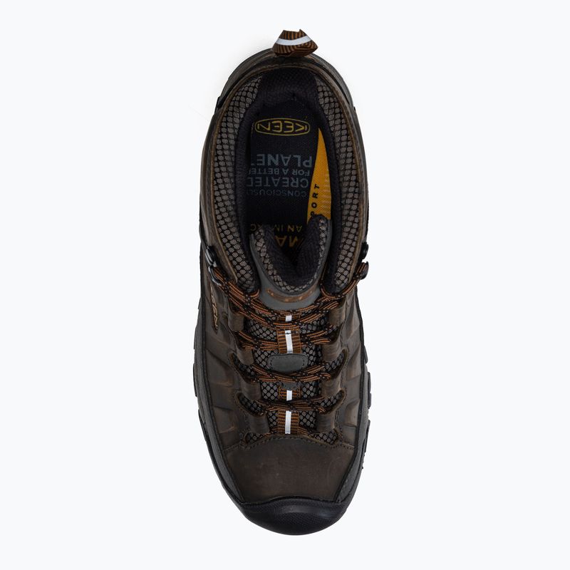 Vyriški trekingo batai KEEN Targhee III Mid black olive 1017787 6
