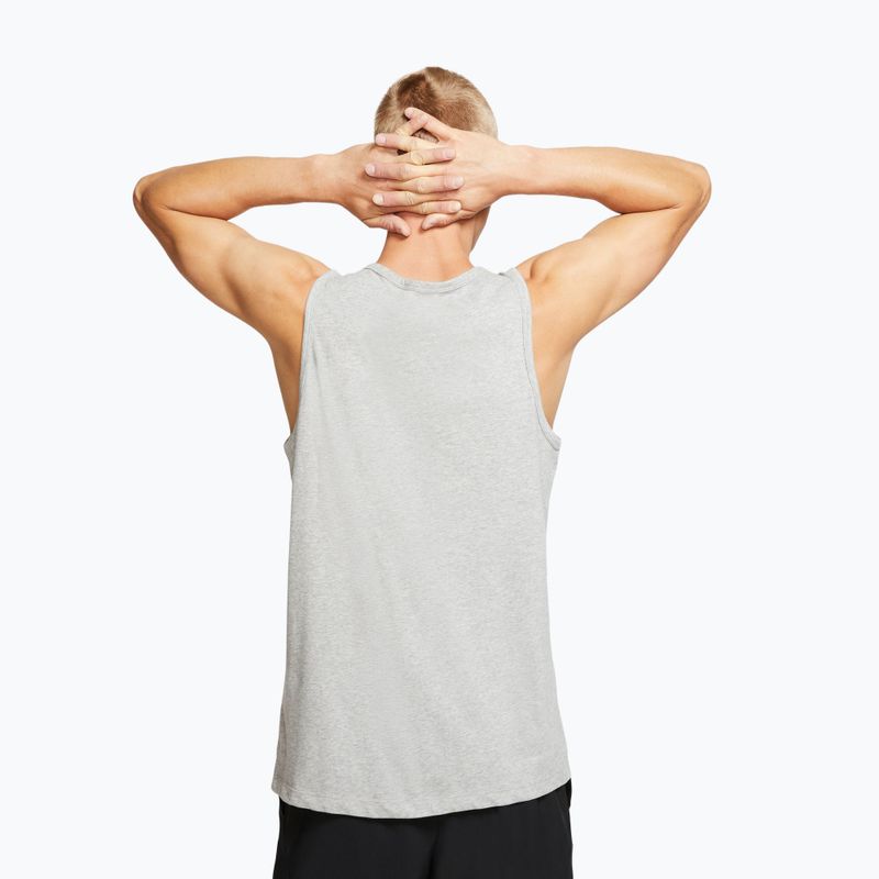 Vyriški treniruočių marškinėliai Nike Dri-Fit TT dark grey heather/black 3