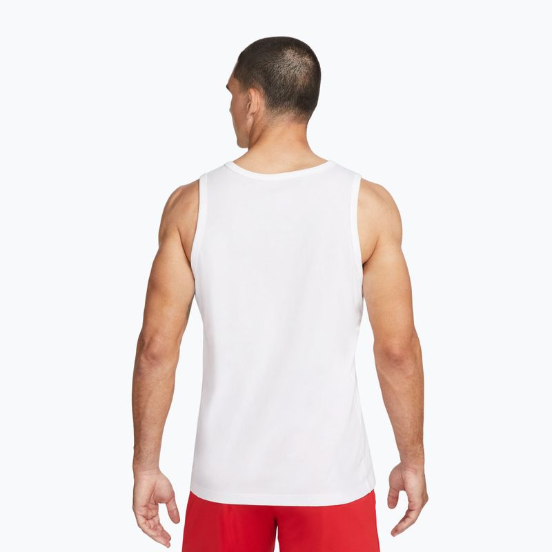 Vyriški treniruočių marškinėliai Nike Dri-Fit TT white/black 3