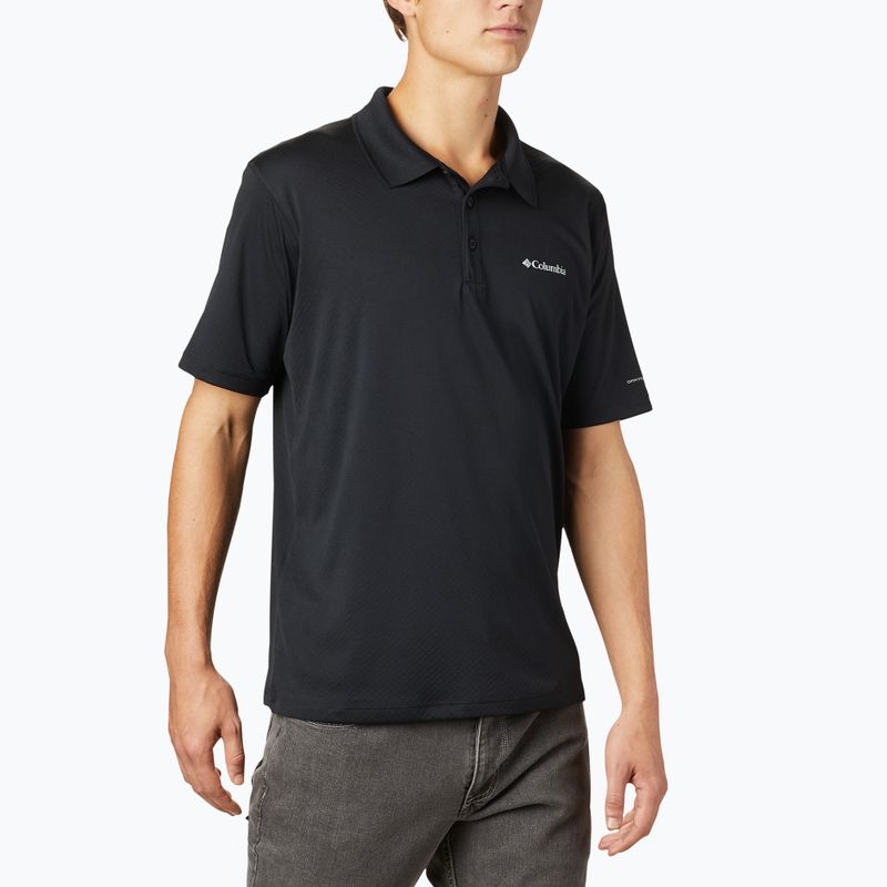 Columbia Zero Rules vyriški polo marškinėliai juodi 1533303010 3