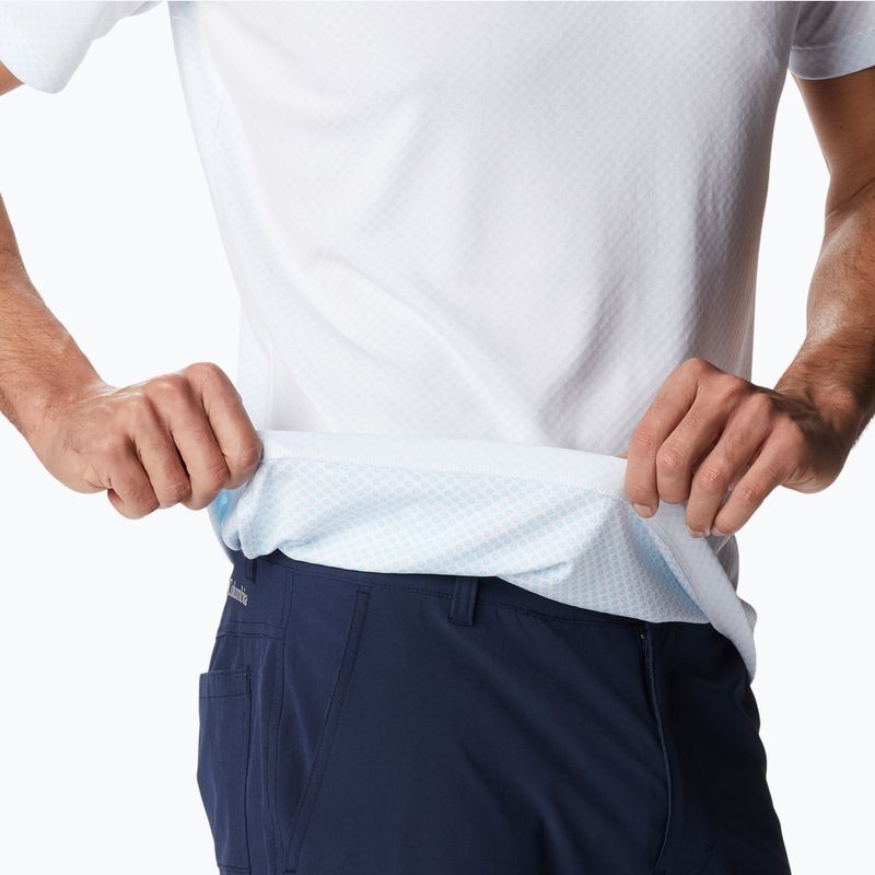 Columbia Zero Rules vyriški trekingo marškinėliai balti 1533313100 12