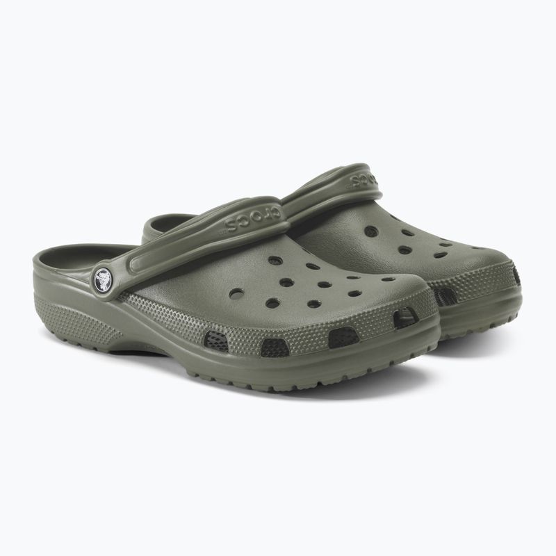 Vyriškos šlepetės Crocs Classic dusty olive 5