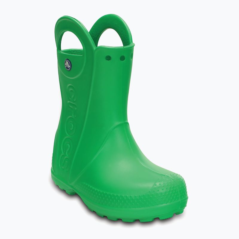 Vaikiški lietaus batai Crocs Handle It Rain Boot Kids grass green 8