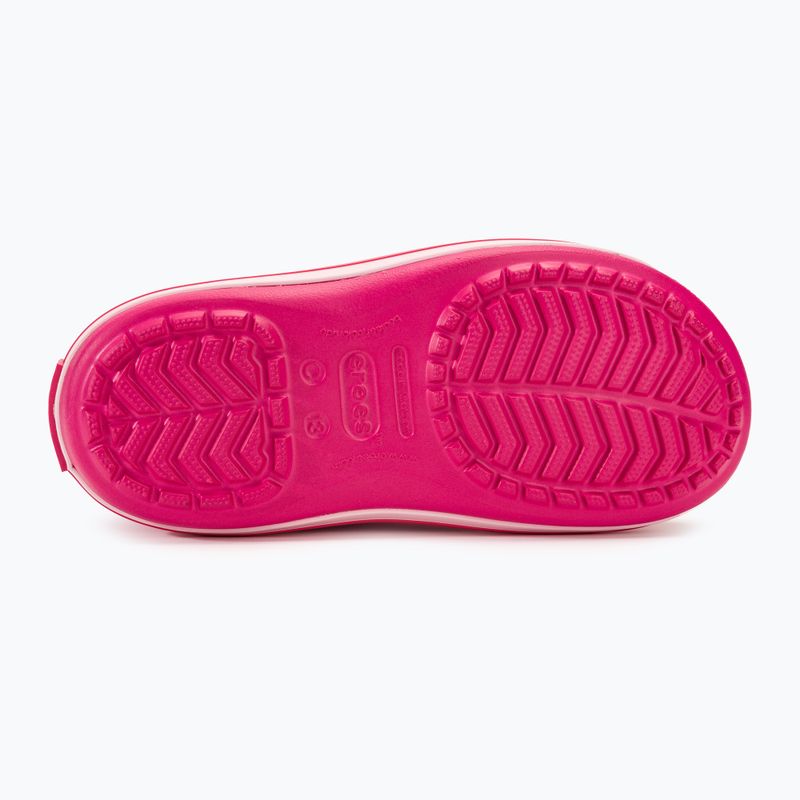 Vaikiški sniego batai Crocs Winter Puff Kids candy pink 4