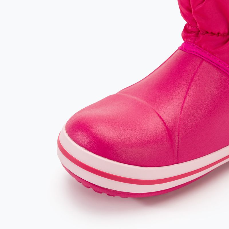 Vaikiški sniego batai Crocs Winter Puff Kids candy pink 7