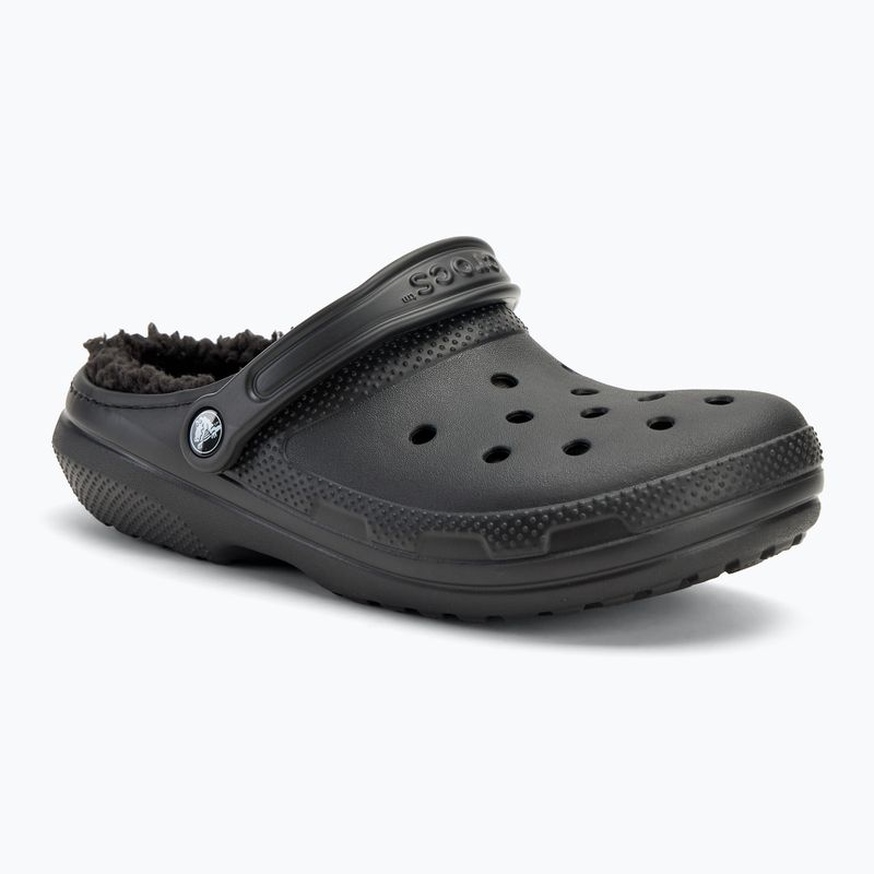 Šlepetės Crocs Classic Lined Clog black/black