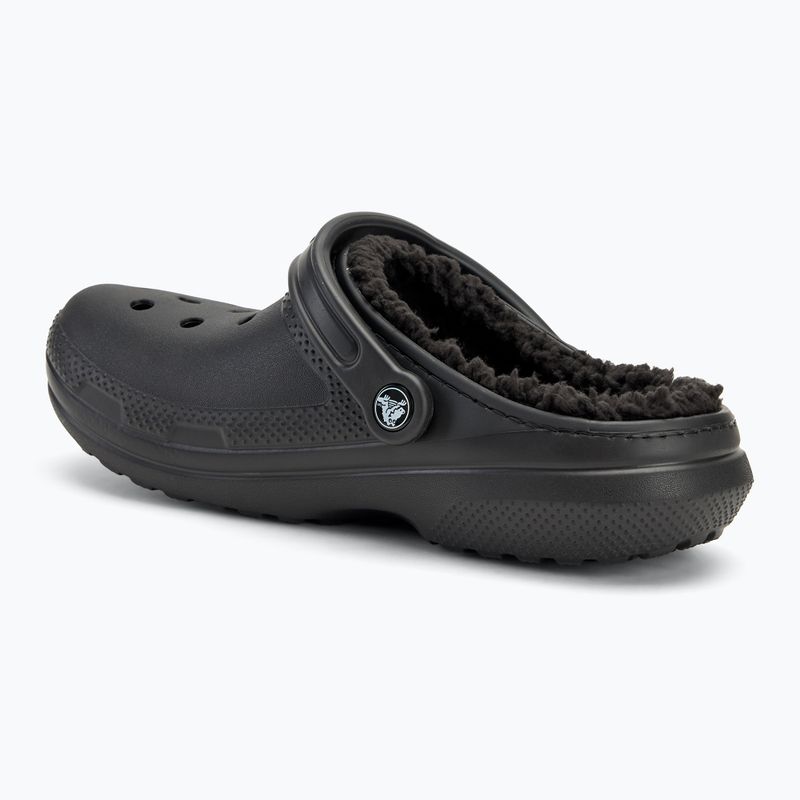 Šlepetės Crocs Classic Lined Clog black/black 4