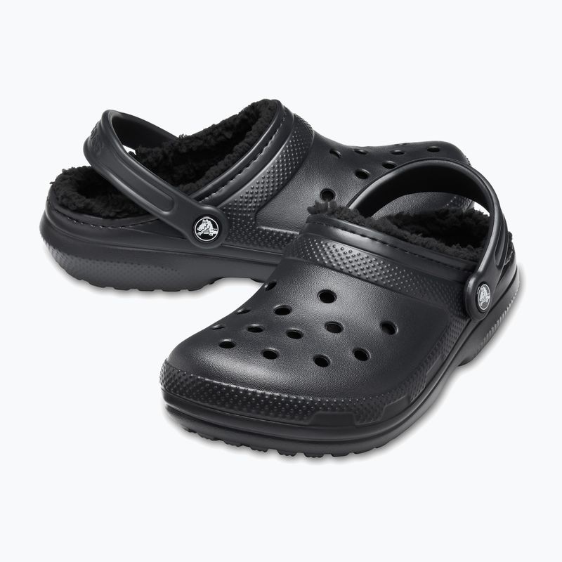 Šlepetės Crocs Classic Lined Clog black/black 14