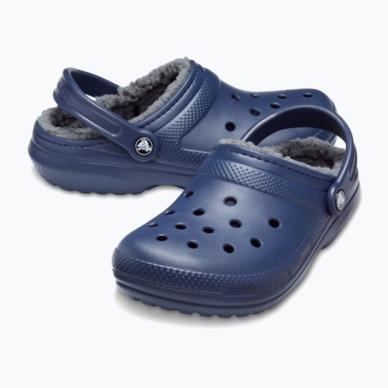 Šlepetės Crocs Classic Lined Clog navy/charcoal 14