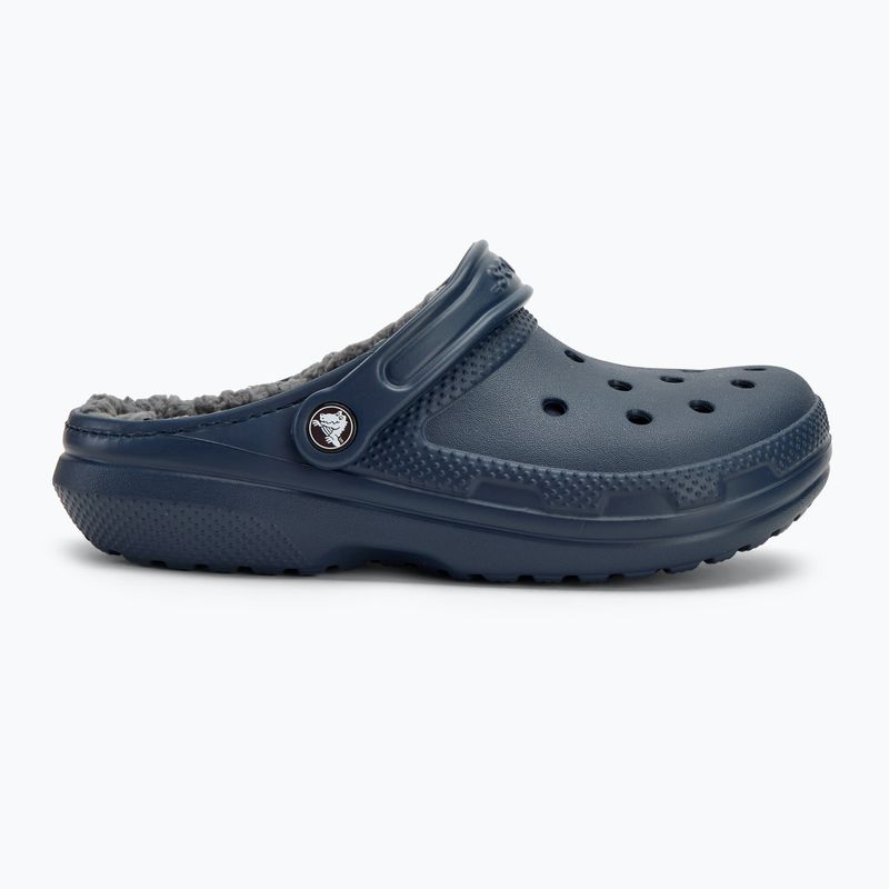 Šlepetės Crocs Classic Lined Clog navy/charcoal 3