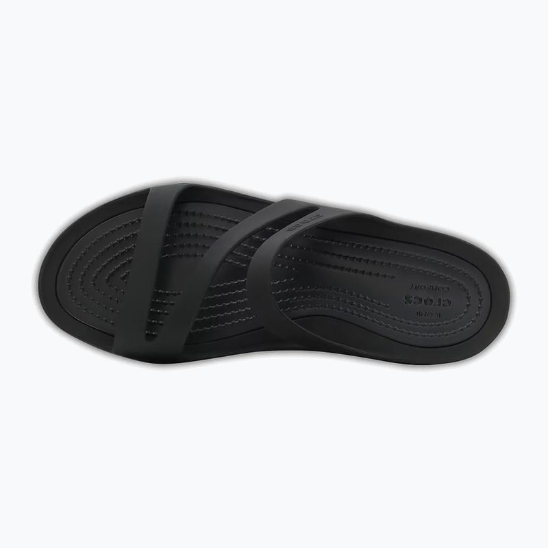 Šlepetės Crocs Swiftwater Sandal W black/black 203998-060 4