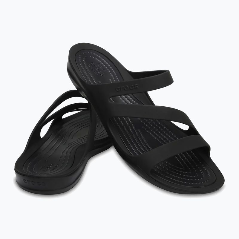 Šlepetės Crocs Swiftwater Sandal W black/black 203998-060 6