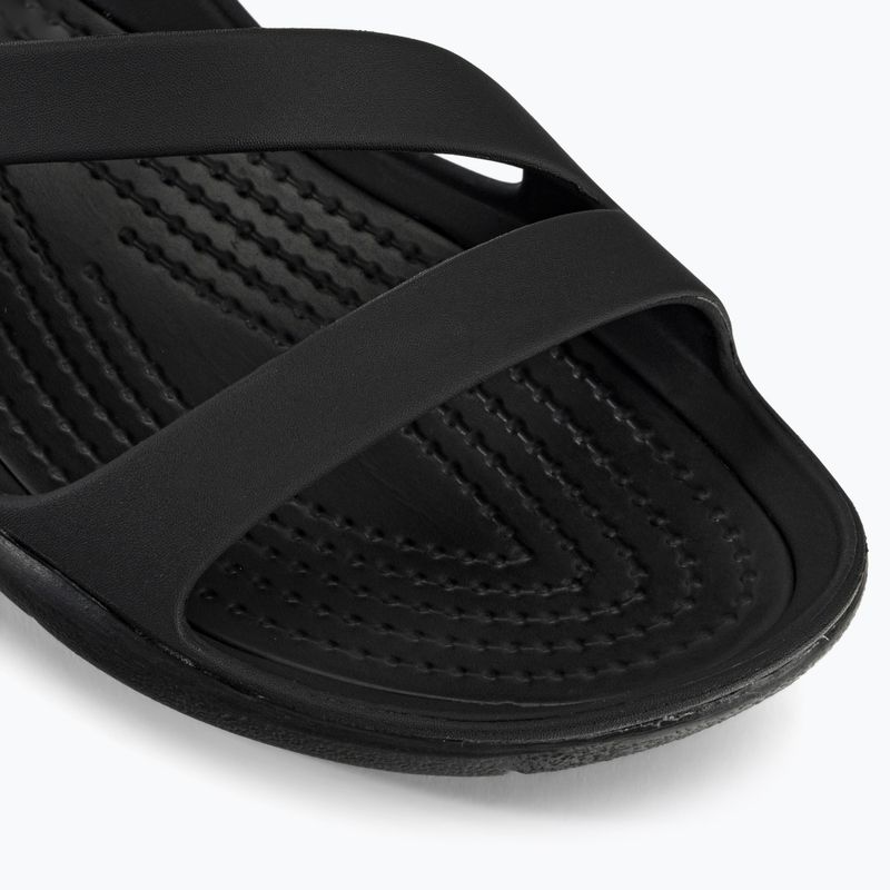 Moteriškos Crocs Swiftwater Sandal black 203998-060 šlepetės 7