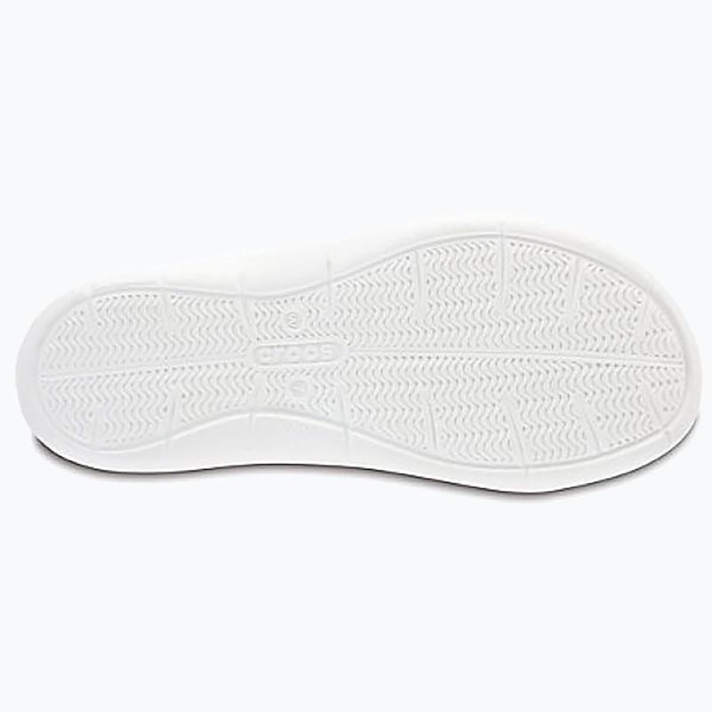 Moteriškos šlepetės per pirštą Crocs Swiftwater Sandal W smoke/white 11