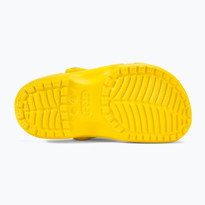 Vaikiškos šlepetės Crocs Classic Clog Kids lemon 5