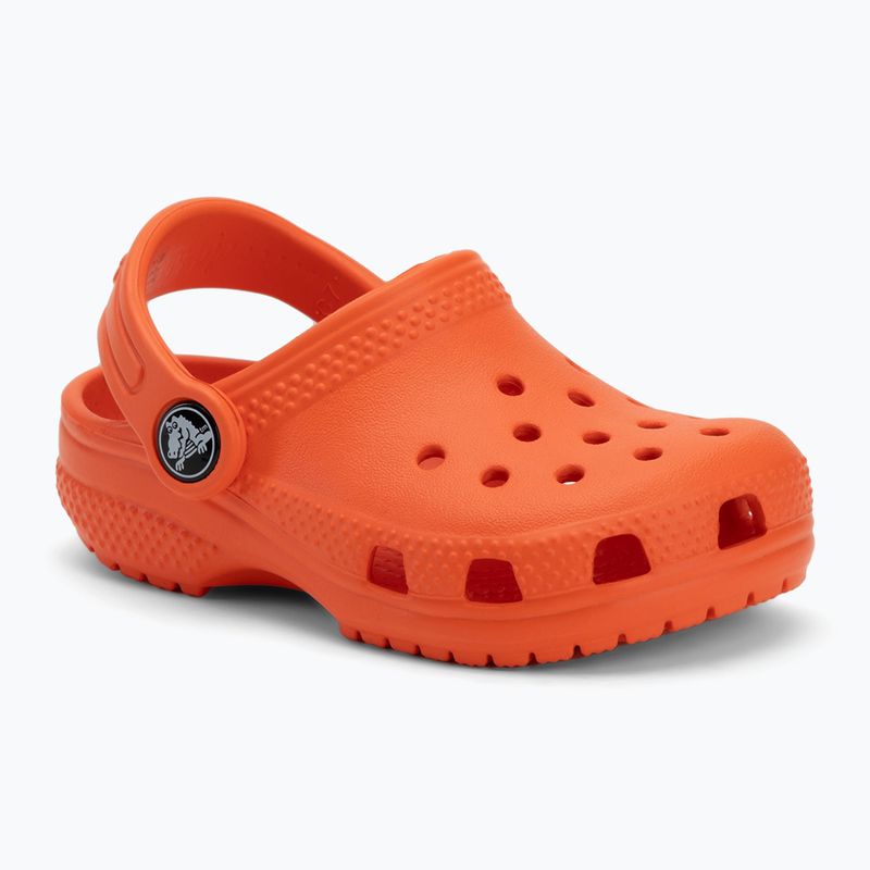 Vaikiškos šlepetės Crocs Classic Clog Kids tangerine 2