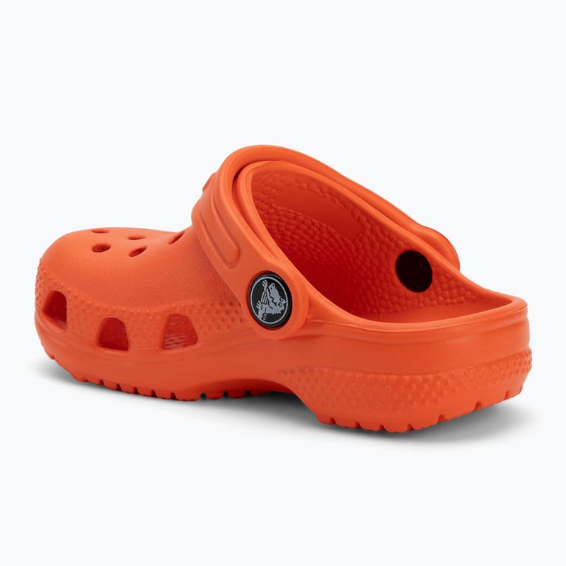 Vaikiškos šlepetės Crocs Classic Clog Kids tangerine 4