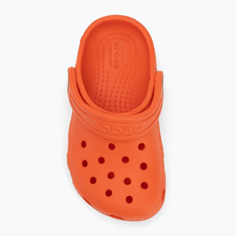 Vaikiškos šlepetės Crocs Classic Clog Kids tangerine 6