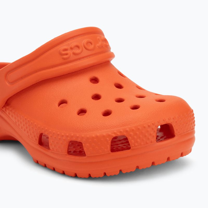 Vaikiškos šlepetės Crocs Classic Clog Kids tangerine 8