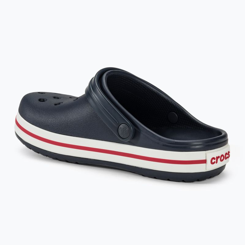 Vaikiškos šlepetės Crocs Crocband Clog Kids navy/red 4