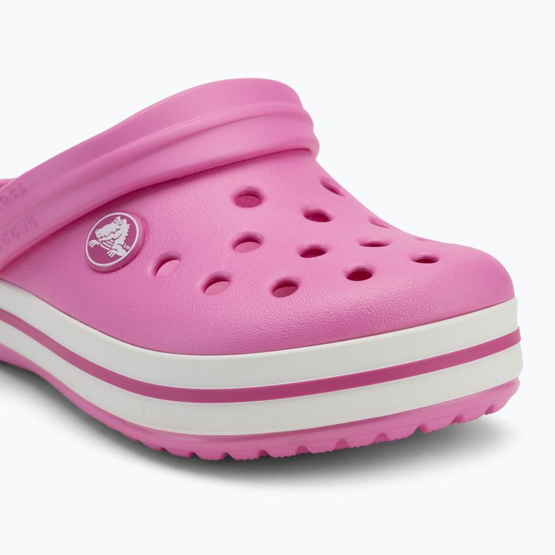 Vaikiškos šlepetės Crocs Crocband Clog Kids party pink 8