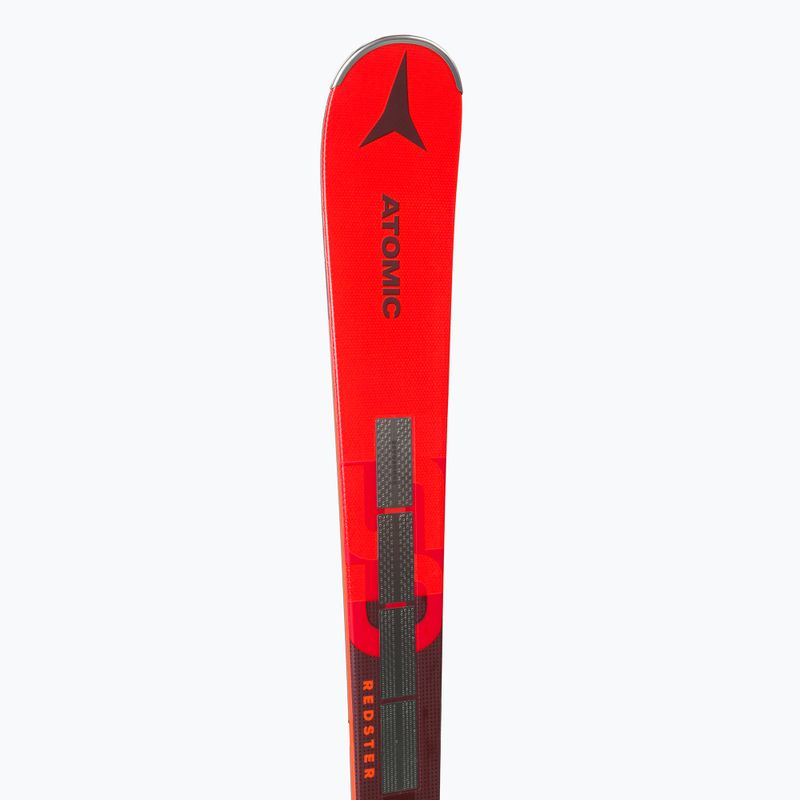 Vyriškos Atomic Redster S9 Revo S + X 12 GW raudonos/sidabrinės kalnų slidės 8
