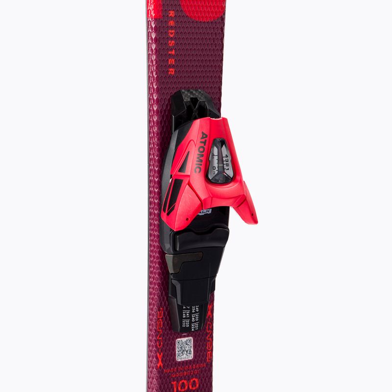 Vaikiškos kalnų slidės Atomic Redster J2 + C5 GW red/black 7