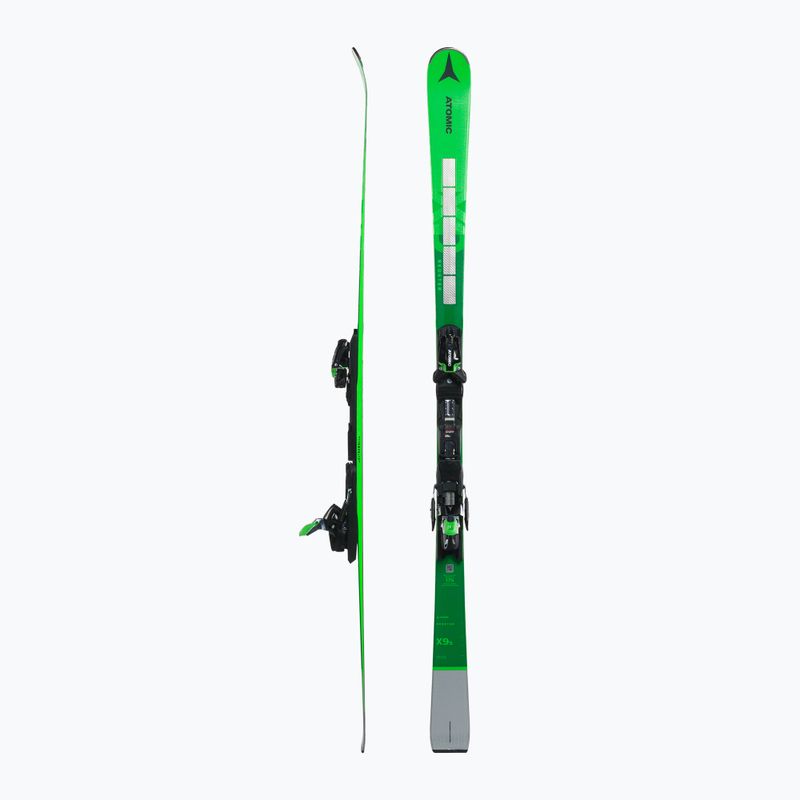 Vyriškos Atomic Redster X9S Revo S + X12 GW green/silver kalnų slidės 2
