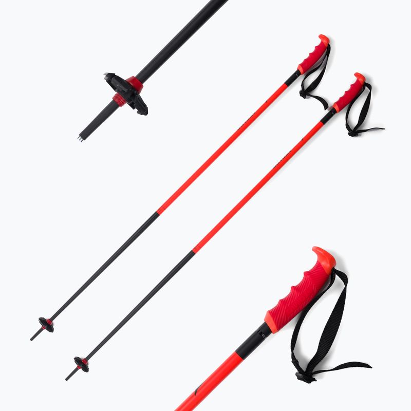 Atomic Rester red slidinėjimo lazdos 5