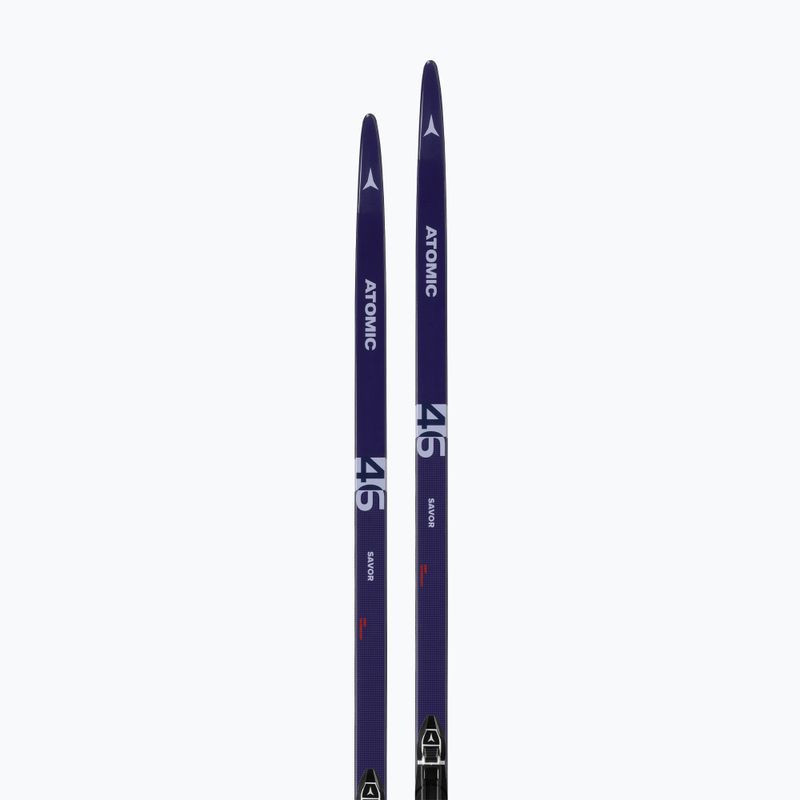 Bėgimo slidės Atomic Savor 46 Grip + apkaustai Prolink Access CL 7