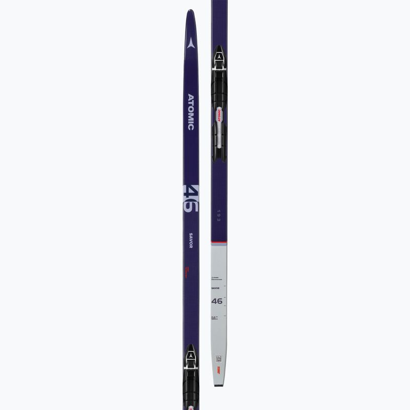 Bėgimo slidės Atomic Savor 46 Grip + apkaustai Prolink Access CL 8