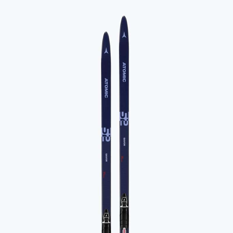 Bėgimo slidės Atomic Savor 52 Grip + apkaustai Prolink Access CL 7