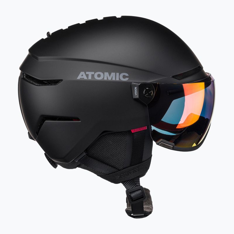 Atomic Savor Visor Slidinėjimo šalmas Nuotrauka juoda 4
