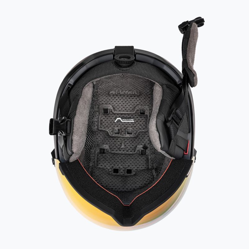 Atomic Savor Visor Slidinėjimo šalmas Nuotrauka juoda 5