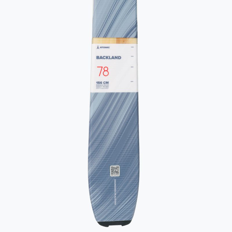 Moteriškos slidinėjimo slidės Atomic Backland 78W + Skins grey/kakhi 7