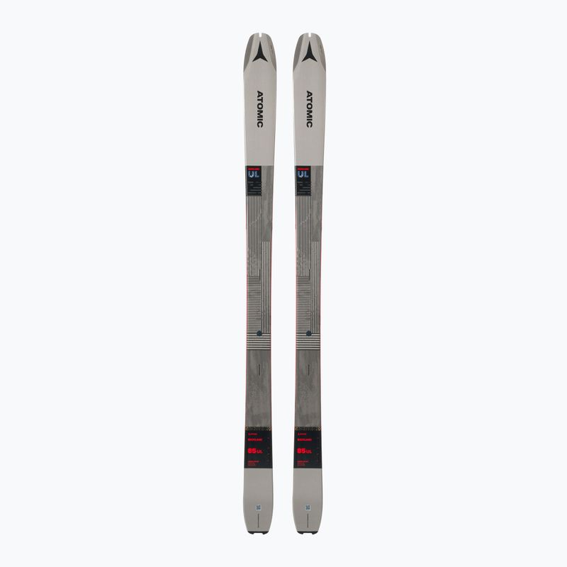 Vyriškos slidės Atomic Backland 85 UL + slidės Grey Metallic/Black