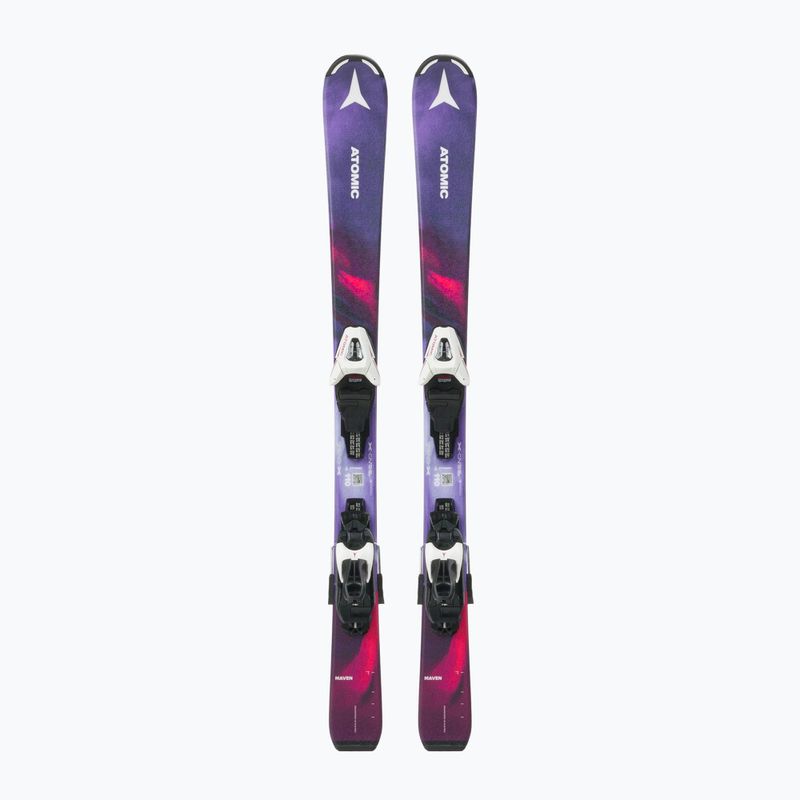 Vaikiškos kalnų slidės Atomic Maven Girl + C5 GW multicolor/blue
