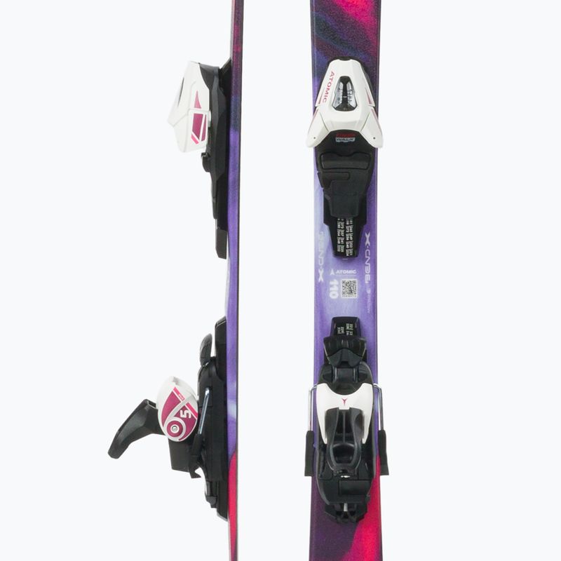 Vaikiškos kalnų slidės Atomic Maven Girl + C5 GW multicolor/blue 5