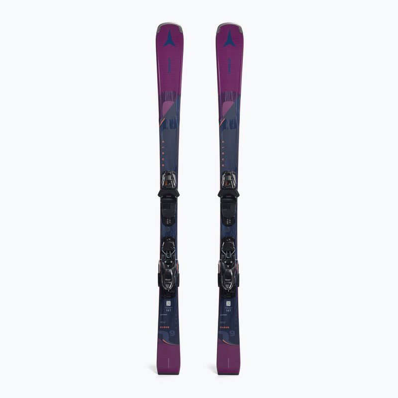 Moteriškos kalnų slidės Atomic Cloud Q9 + M10 GW black/berry