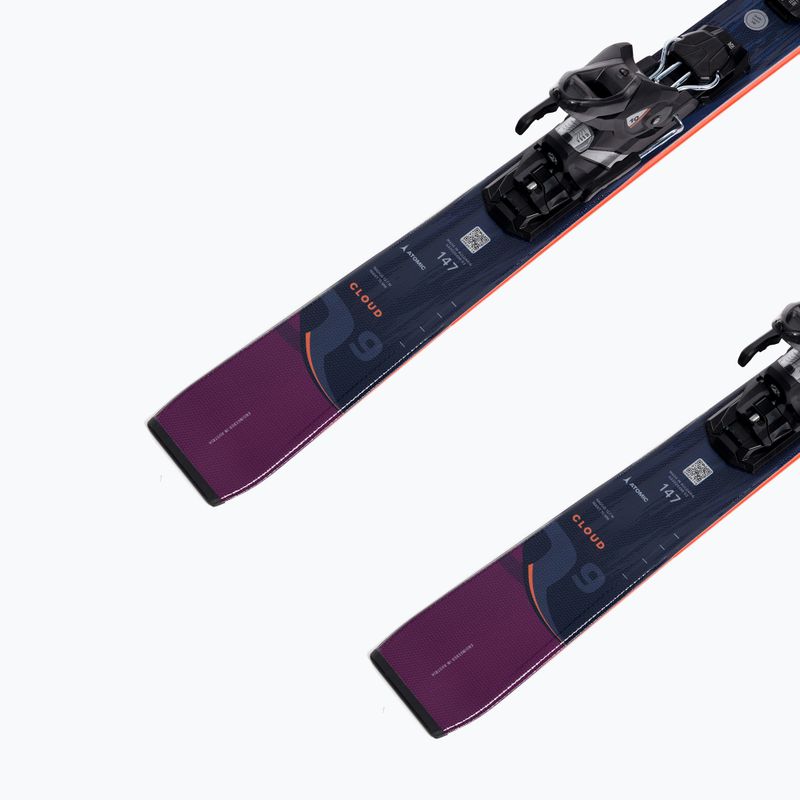 Moteriškos kalnų slidės Atomic Cloud Q9 + M10 GW black/berry 9