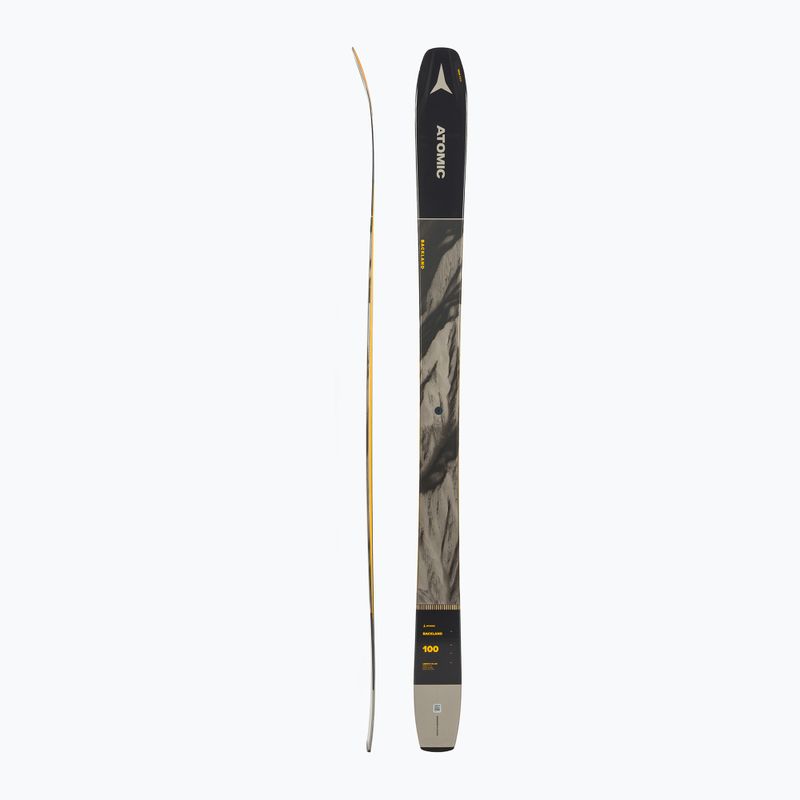 Vyriškos slidės Atomic Backland 100 black/grey 2