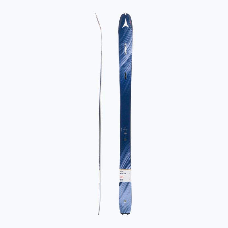 Moteriškos slidinėjimo slidės Atomic Backland 85W + Skins blue 3
