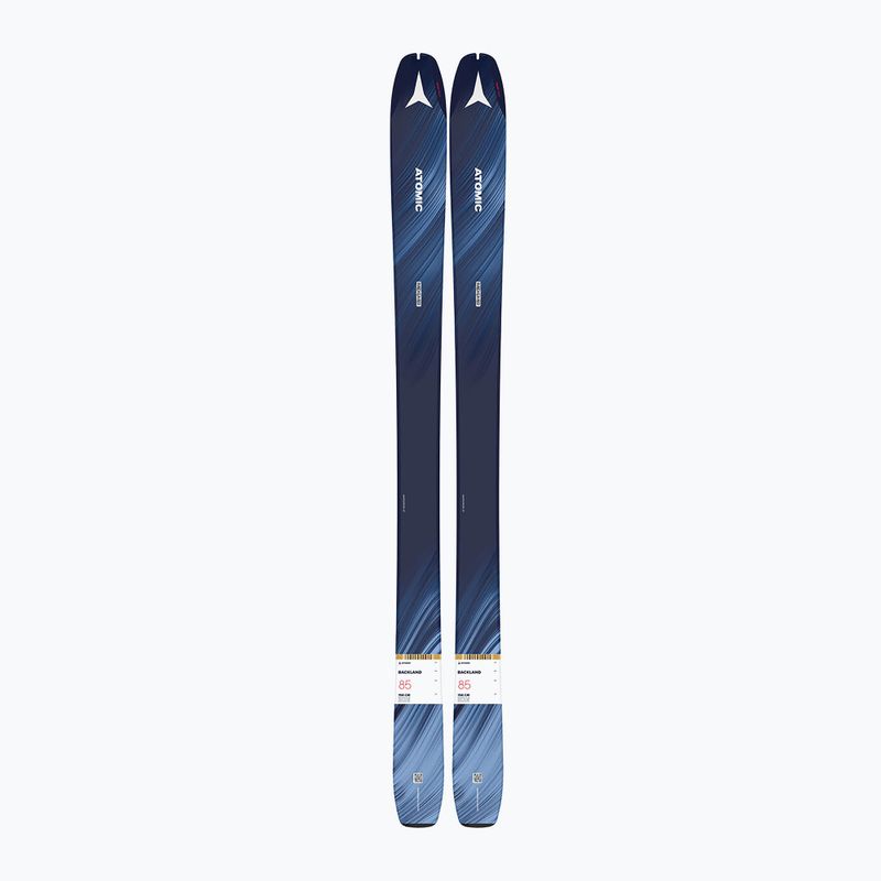 Moteriškos slidinėjimo slidės Atomic Backland 85W + Skins blue