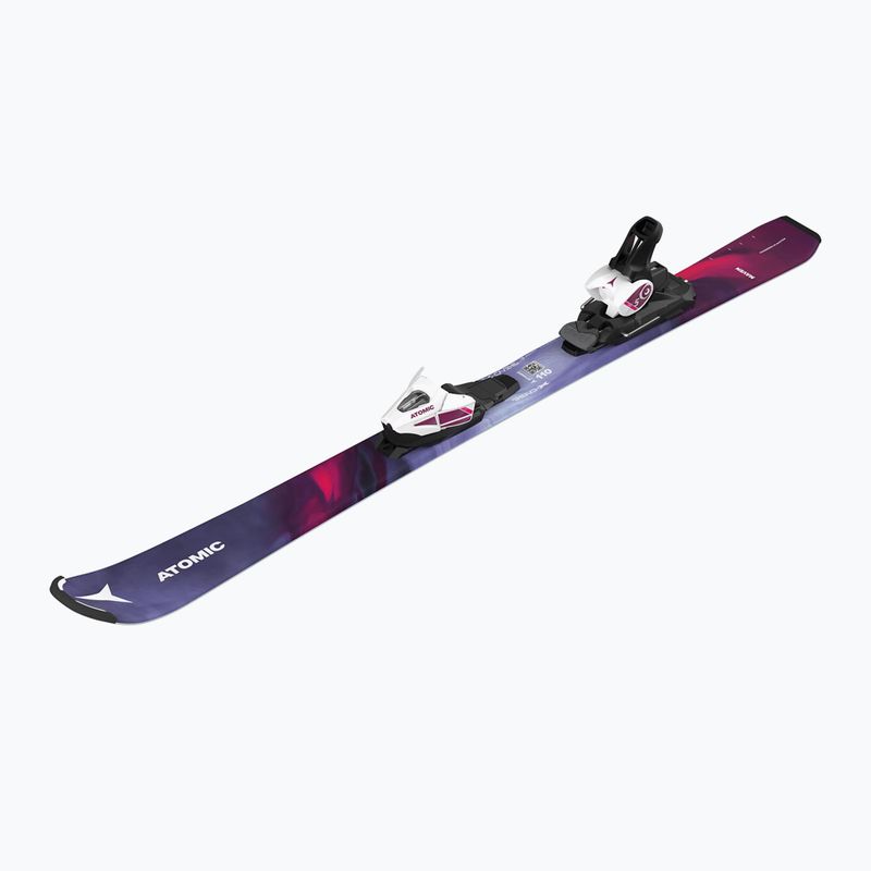 Vaikiškos kalnų slidės Atomic Maven Girl + C5 GW multicolor/blue 12